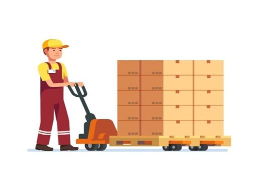 Usaha logistik hand pallet