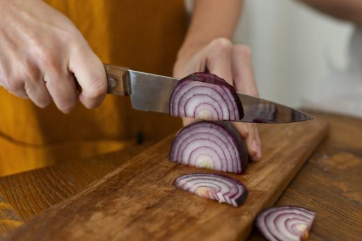 tips iris bawang cepat